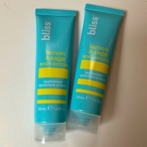 2 Brand New Bliss Lemon&Sage Body Butter